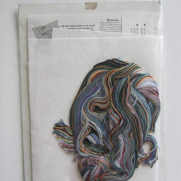 Sunset Dimensions Winter Outing Counted Cross Stitch Kit #13691 2001 - Picture 3 of 6